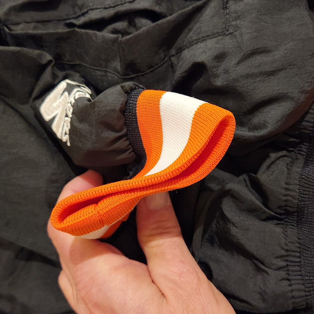 Starter Baltimore Orioles Black & Orange Pullover Windbreaker - Picture 4 of 5